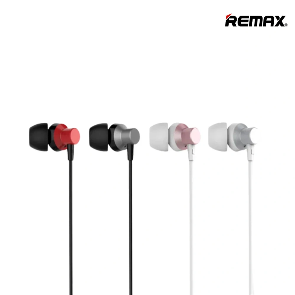 REMAX RM-512 3.5MM EARPHONE (METAL) WIRED MUSIC